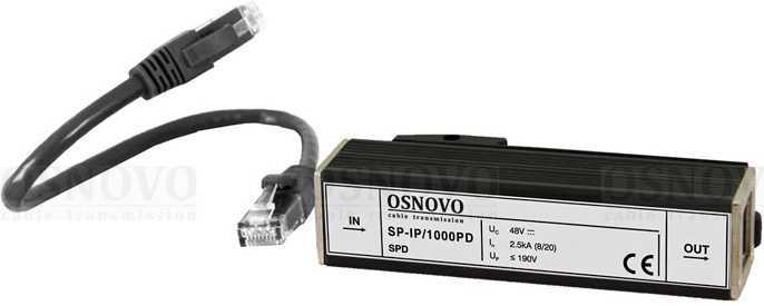 OSNOVO SP-IP/1000PD Устройства грозозащиты фото, изображение