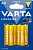 Батарейка Varta LONGLIFE LR6 AA BL6 Alkaline 1.5V (4106) (6/60/300) Элементы питания (батарейки) фото, изображение